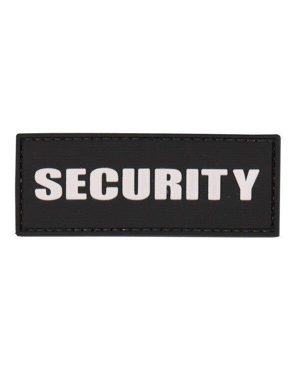 KT Security PVC Rubber Morale Patch tactical hook 3D Army Airsoft