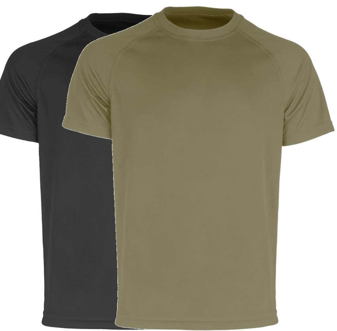 Highlander Tactical Quick Dry T-Shirt Military Style Wicking Tee Short Sleeve