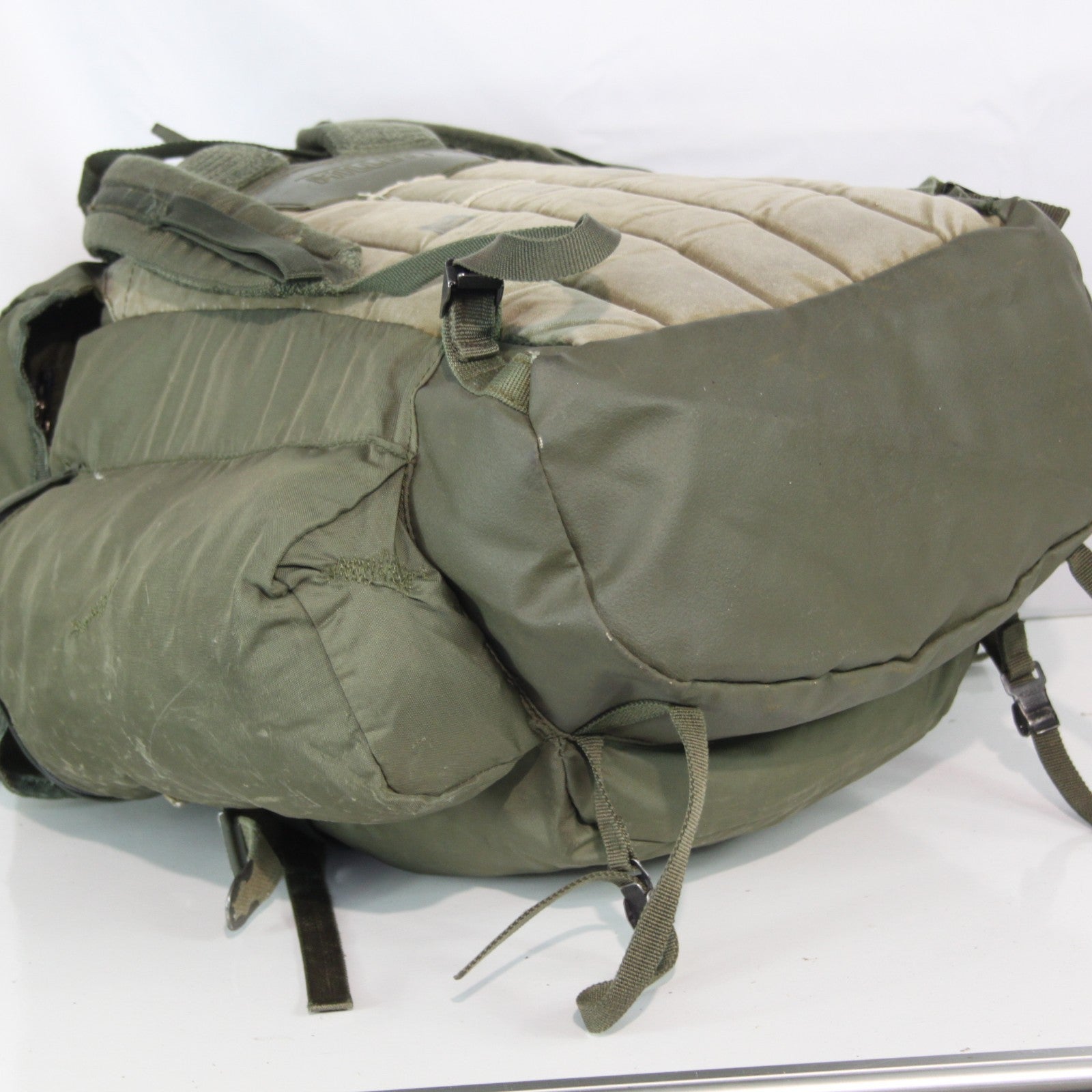 Genuine Surplus Vintage Millet Rucksack Olive Green Repaired (3451)