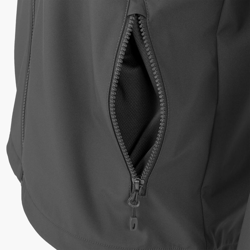 Highlander Shield Jacket Windproof Breathable Water Repellent Steel Grey C