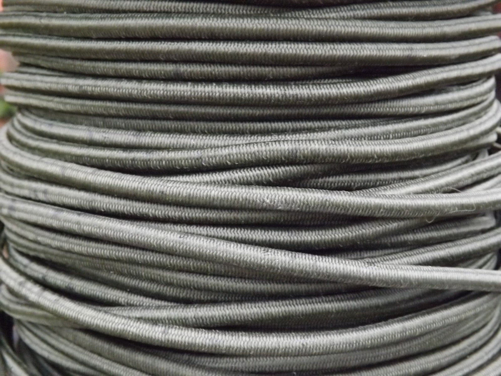 6mm Shockcord Bungee Cord Olive Green Strong Stretchy Elasticated