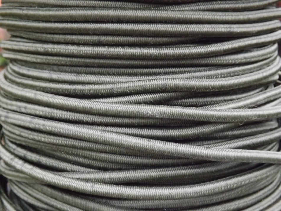 6mm Shockcord Bungee Cord Olive Green Strong Stretchy Elasticated