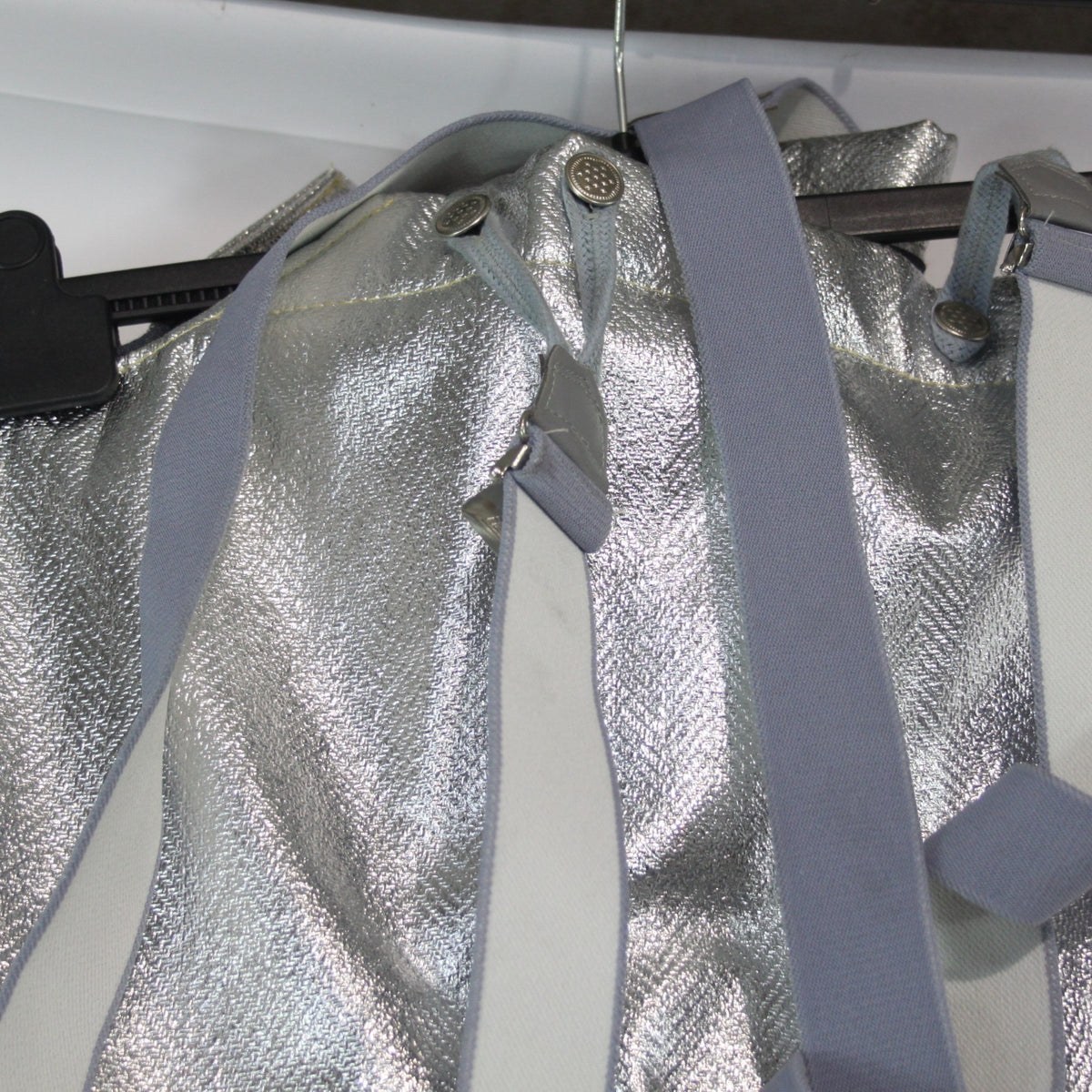 NEW French Aluminized Fire Fighters Trousers Genuine Surplus XL & XXL (3609)