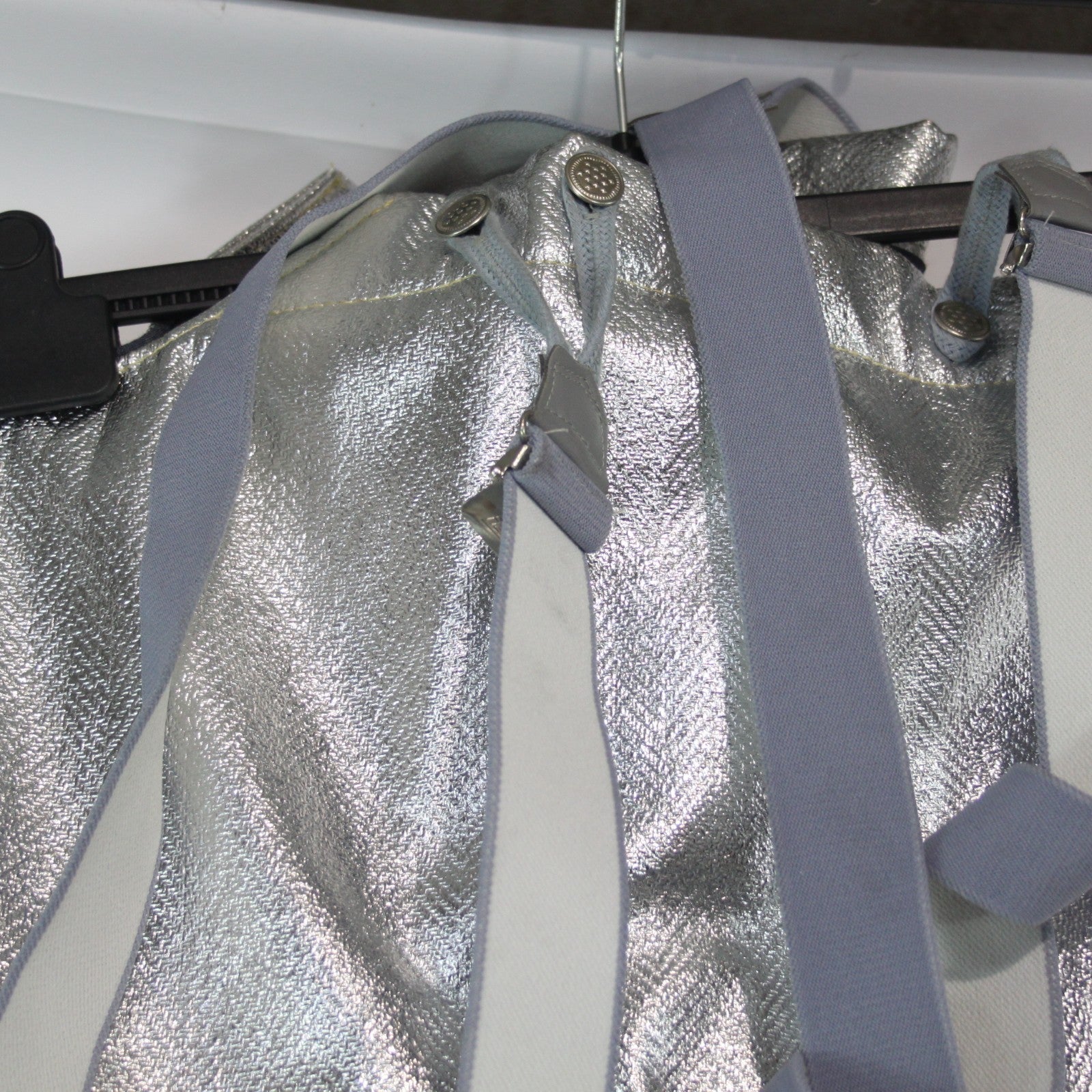 NEW French Aluminized Fire Fighters Trousers Genuine Surplus XL & XXL (3609)