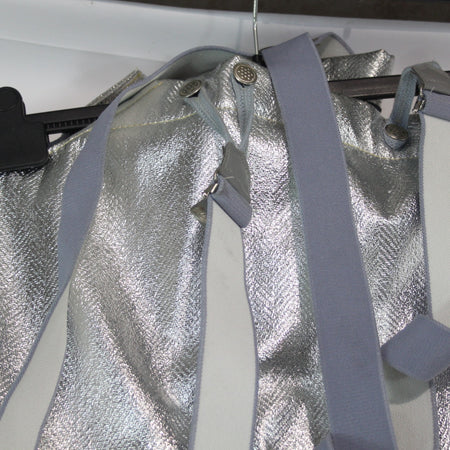 NEW French Aluminized Fire Fighters Trousers Genuine Surplus XL & XXL (3609)