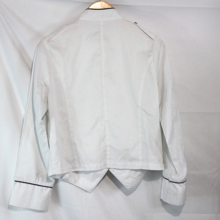 RAF Stewards Womens White Dress Jacket Genuine Surplus Airforce Small (3807)