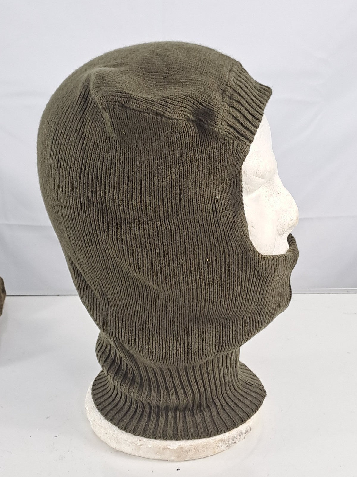 Genuine Surplus Croatian Military Balaclava Wool Mix Olive Knitted (2650)
