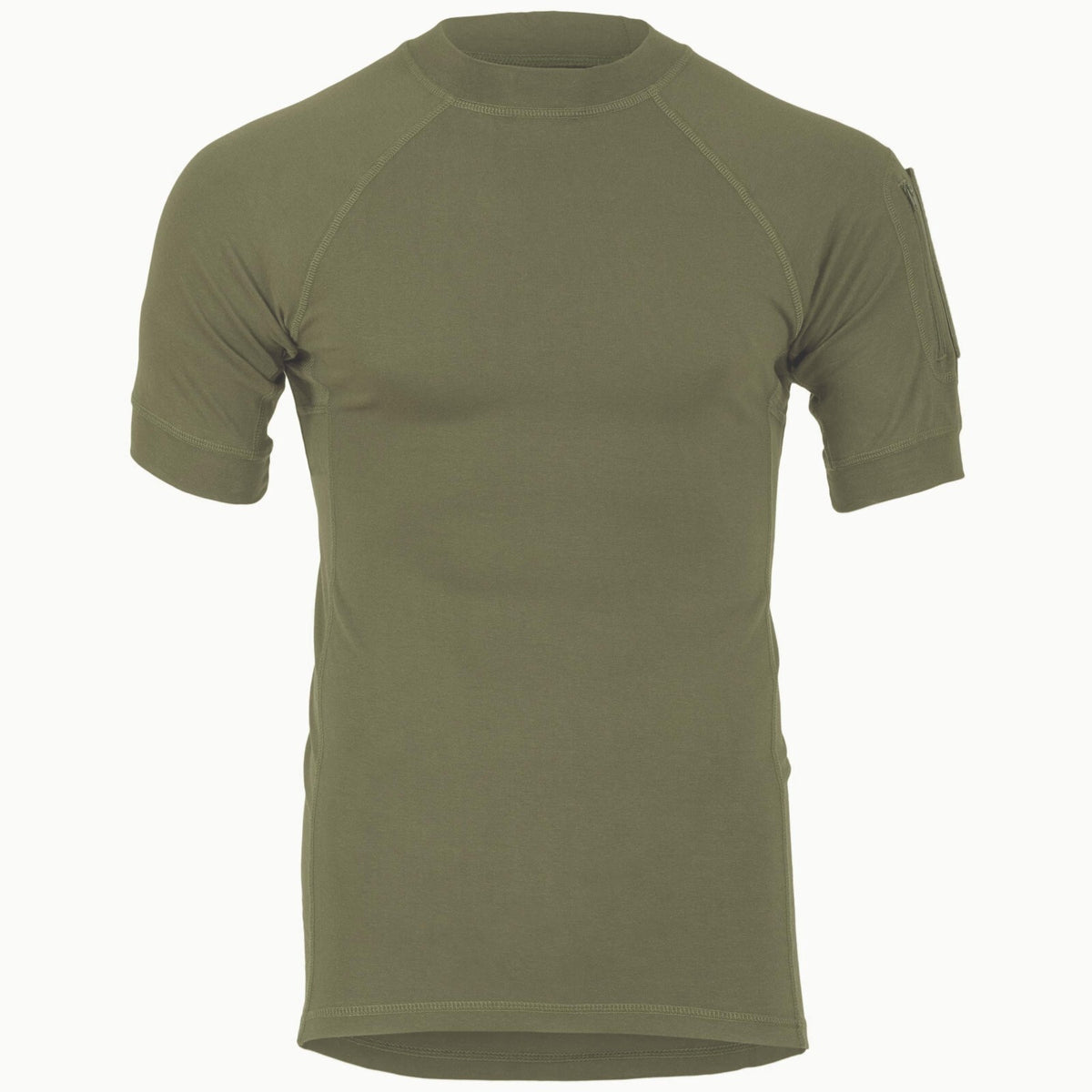 Highlander Combat T-Shirt Sleeve Pocket Military Cotton Mix Stretch