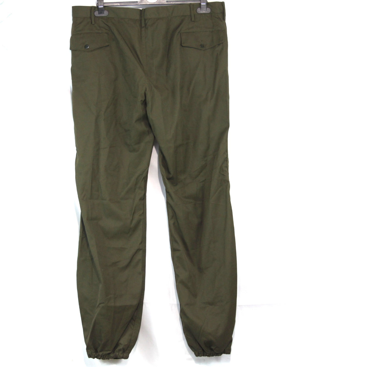 Genuine Surplus Italian Army Lightweight Olive Combat Trousers Knee Patch (3656)