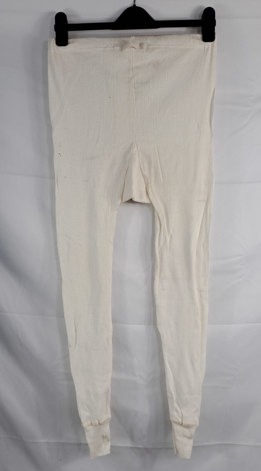 Genuine Surplus Swedish Army Long Johns Thermal Leggings Cream Elasticated(2761)