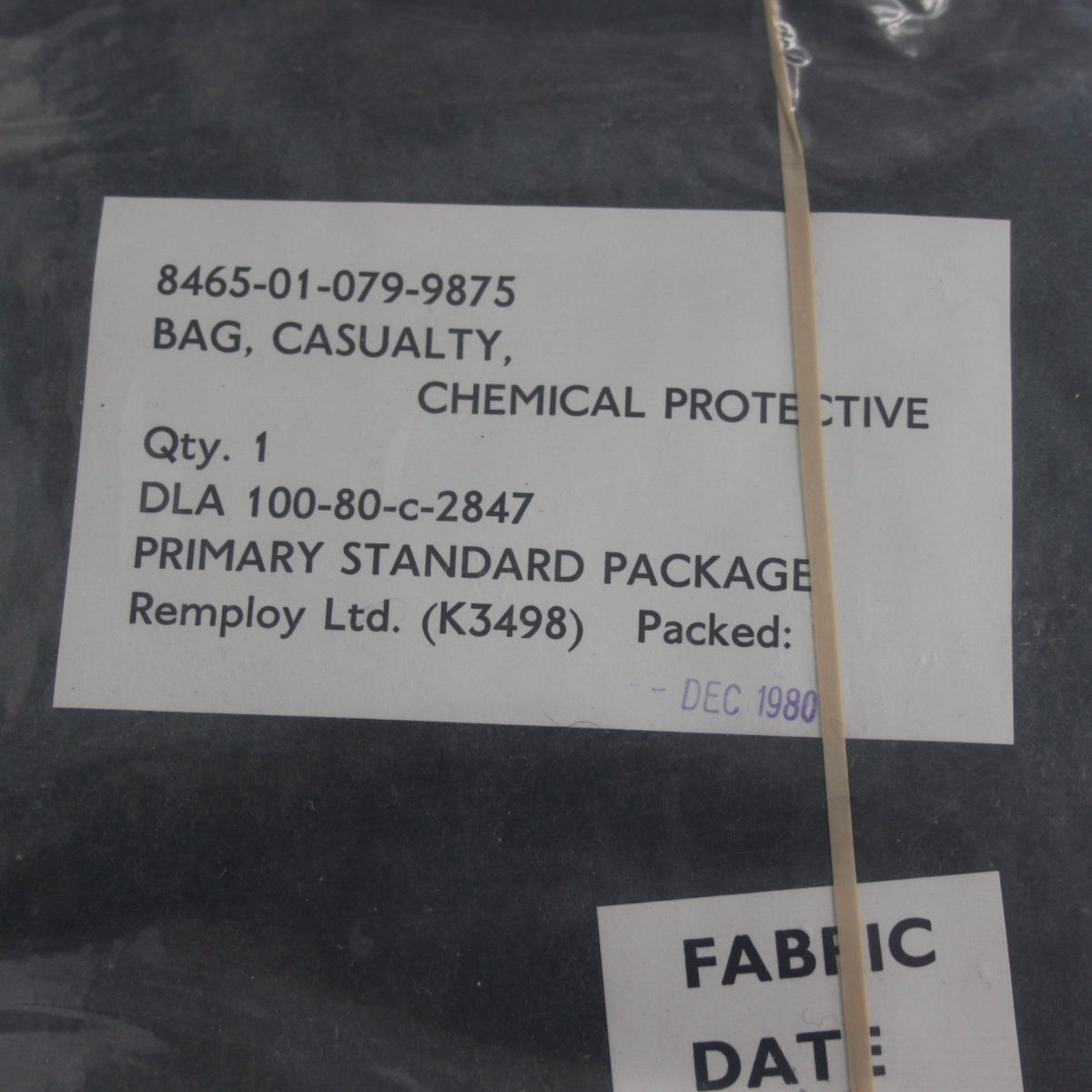 NEW Genuine Surplus British Military Casualty Protective Body Bag Expired (3534)