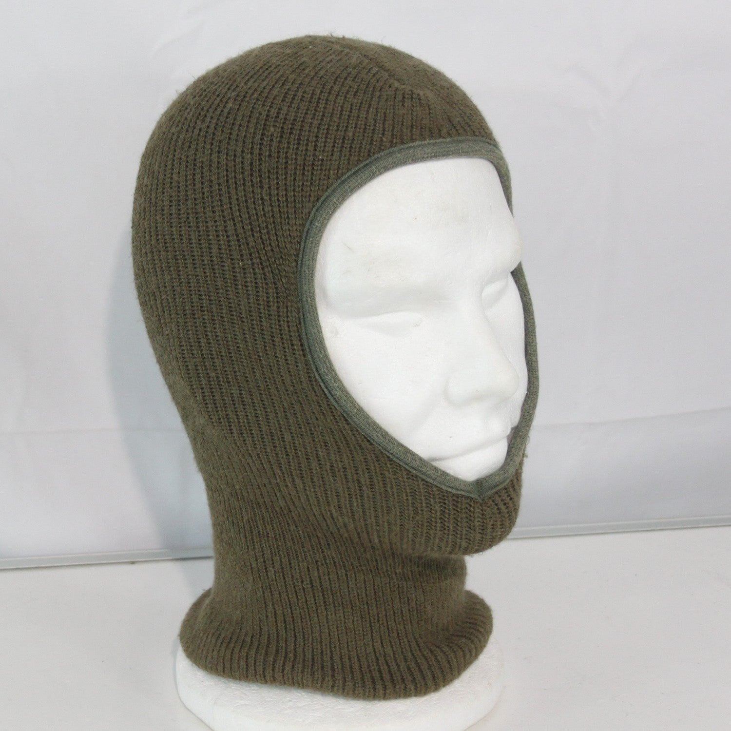Genuine Surplus Army Military Balaclava Double Thickness Olive Knitted 3953