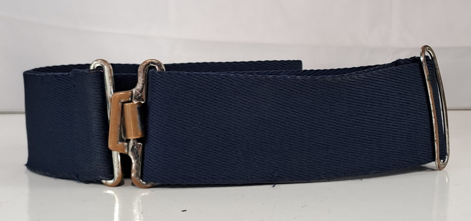 Genuine Surplus British Royal Navy Stable Belt Jacket belt Navy Blue 2436
