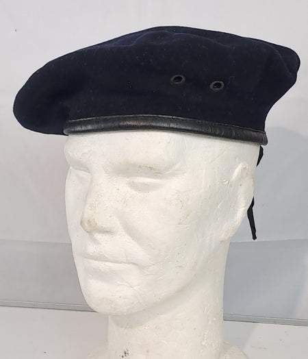 Genuine Surplus French  Army Dark Navy Beret hats Wool