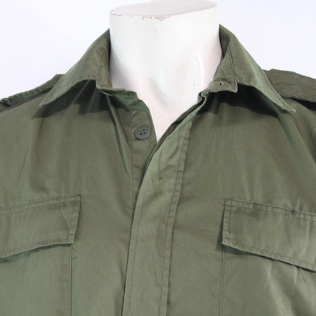 Croatian Short Sleeve Army Shirt Lightweight Badged Olive Genuine Surplus (4324)