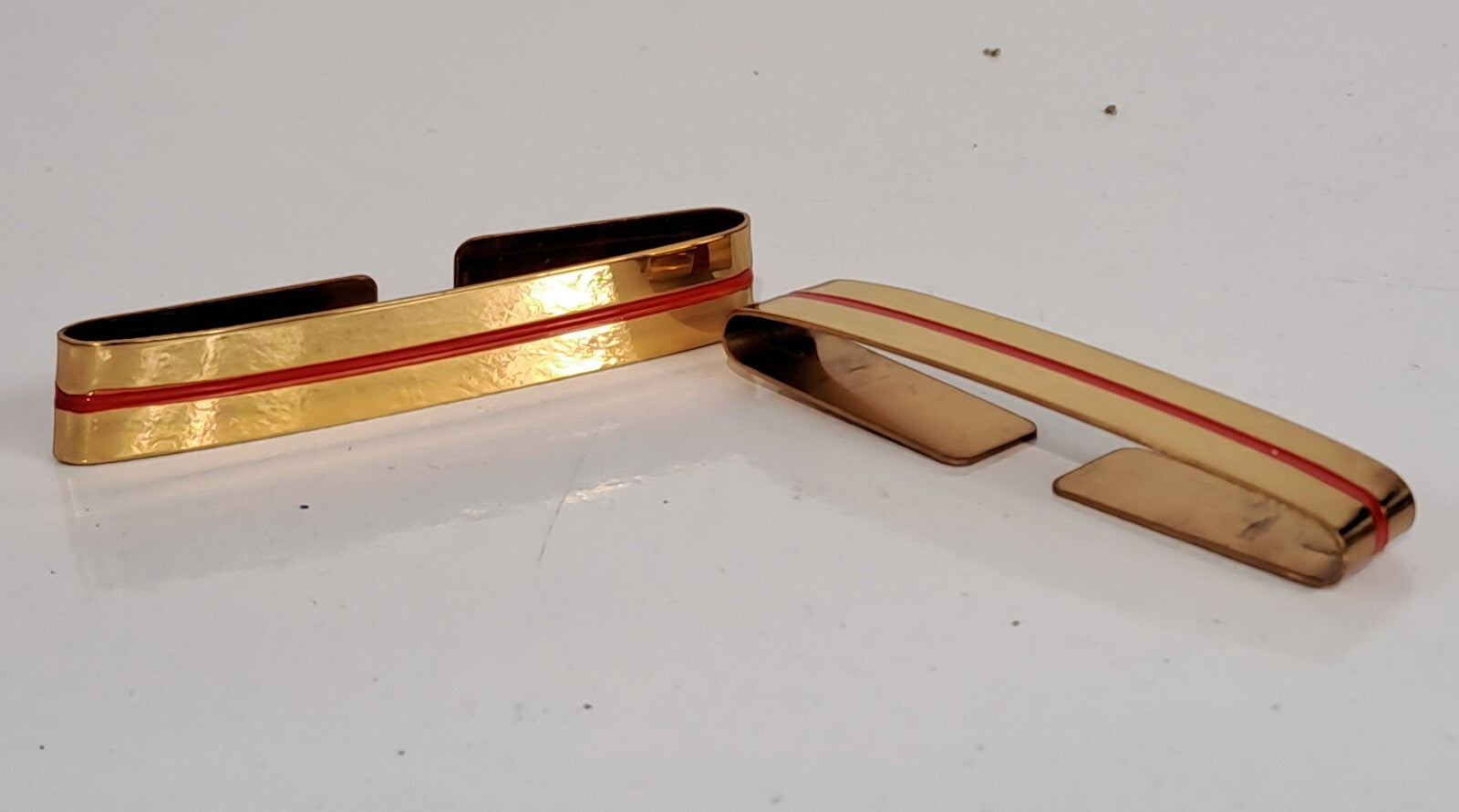 NEW Genuine Surplus French Rank Slide Pair Adjudant Chief Metal Epaulette 1570