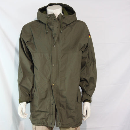 Genuine Surplus German Army Gore-tex Waterproof Coat Jacket Olive 38-40" 3543