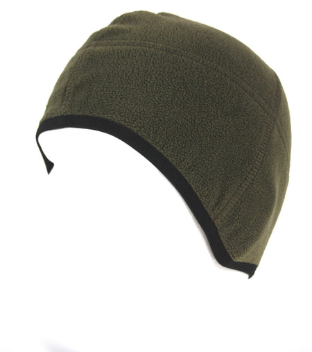 Genuine Surplus Austrian Army Fleece Beanie Hat Bob Watch Green (1025)