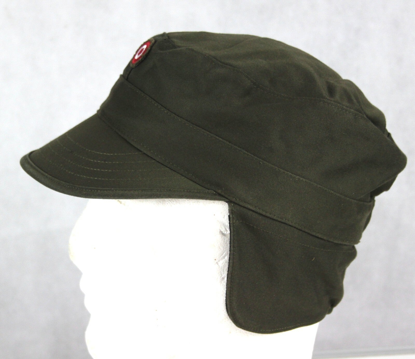 G1 Genuine Surplus Austrian All Seasons Poly/Cotton Peak Fatigue Caps Olive 