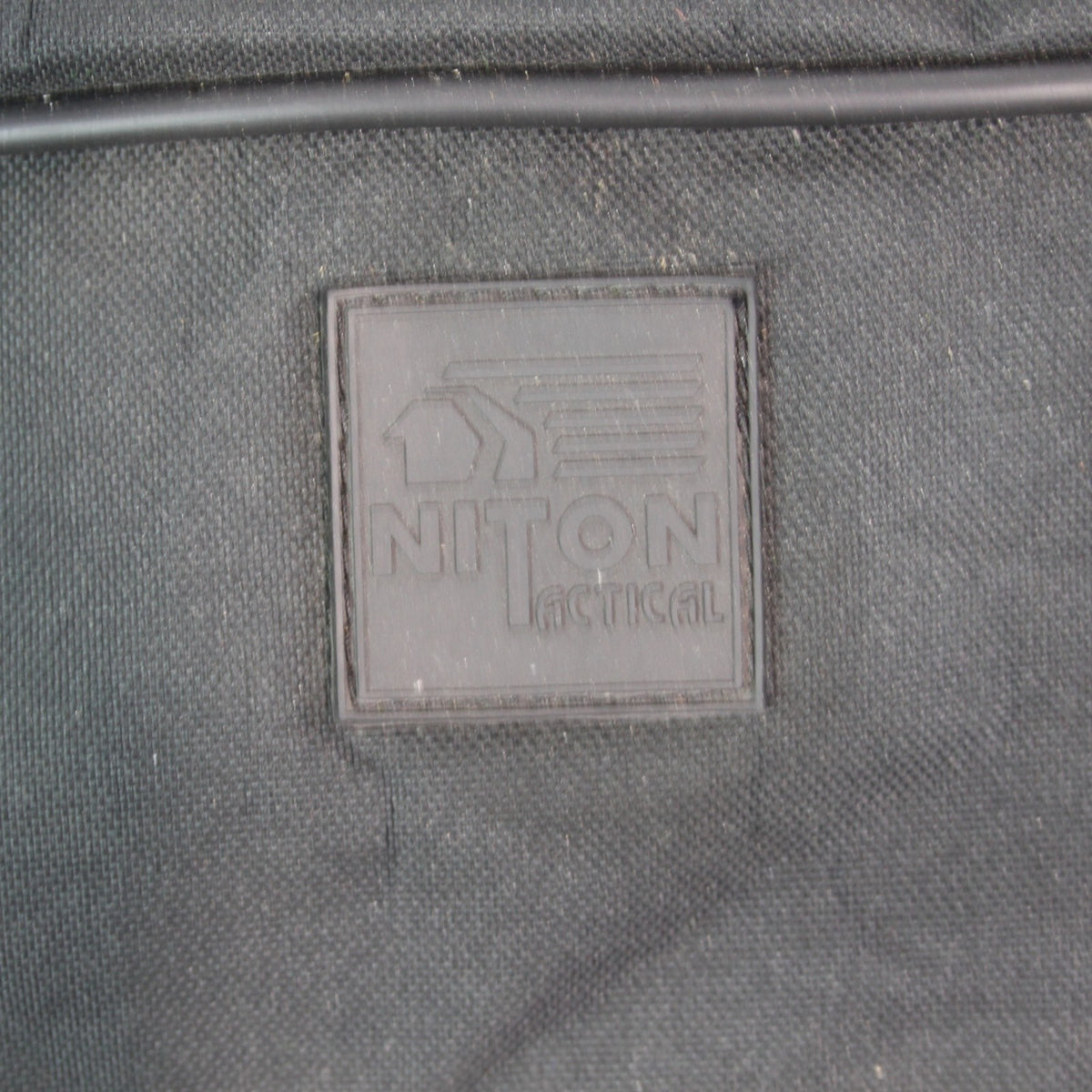 Nylon Military Black Holdall Genuine Surplus Duffle Bag Stained (4341)