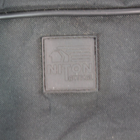 Nylon Military Black Holdall Genuine Surplus Duffle Bag Stained (4341)