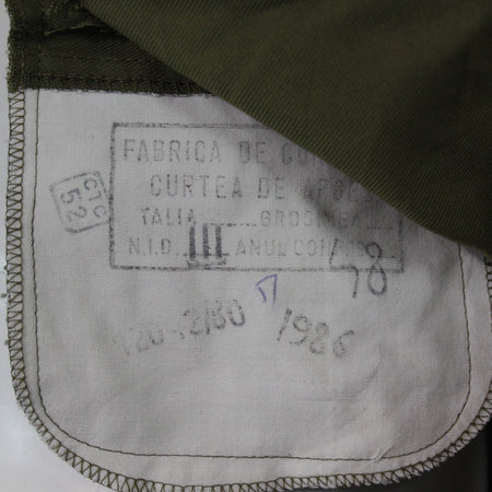 Genuine Surplus East European Army Combat Jacket Khaki Green 30-32" (3340)
