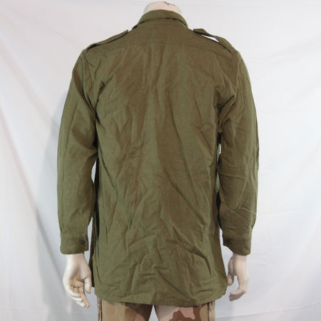 Genuine Surplus Vintage British Wool Shirt Olive (4262)