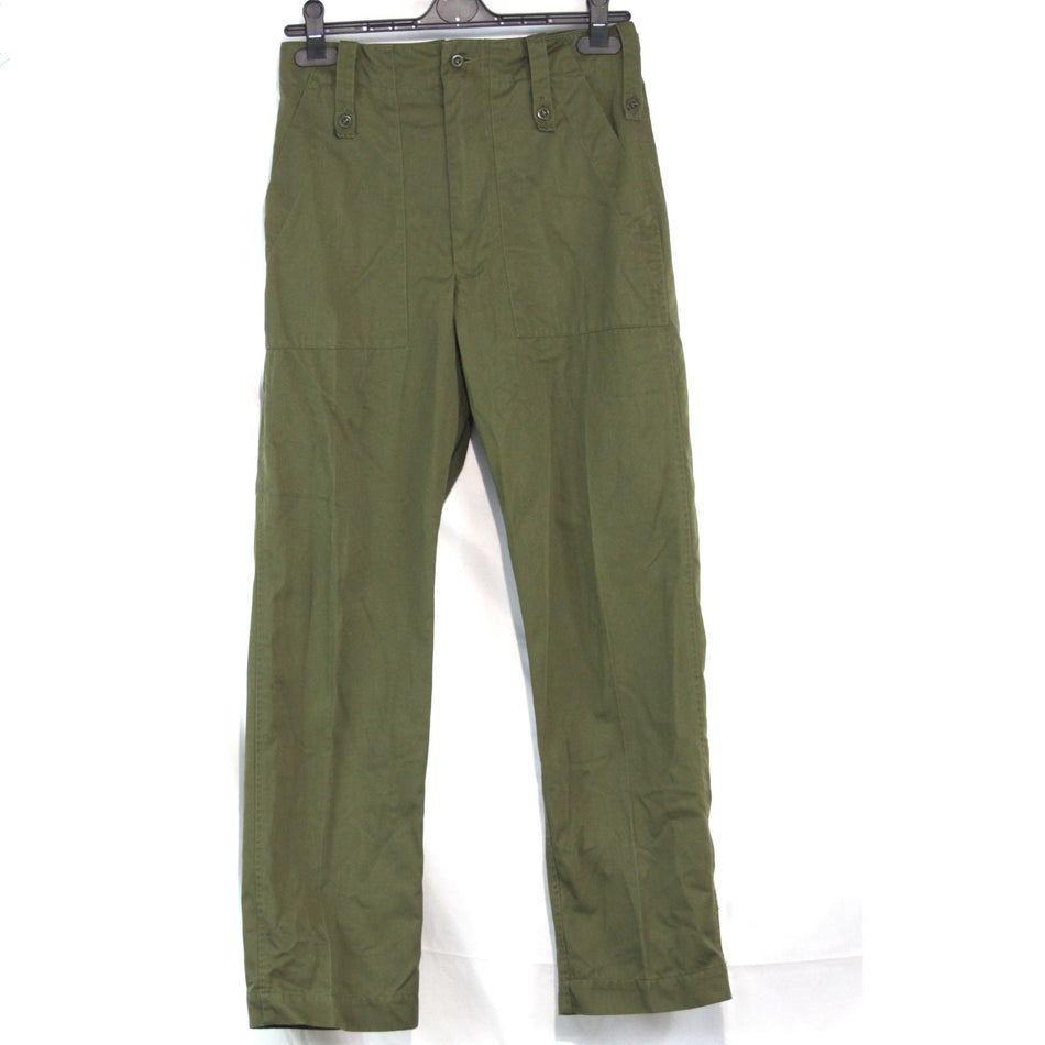 Genuine Surplus British Lightweight Trousers Olive Green Lightweights Army (3650