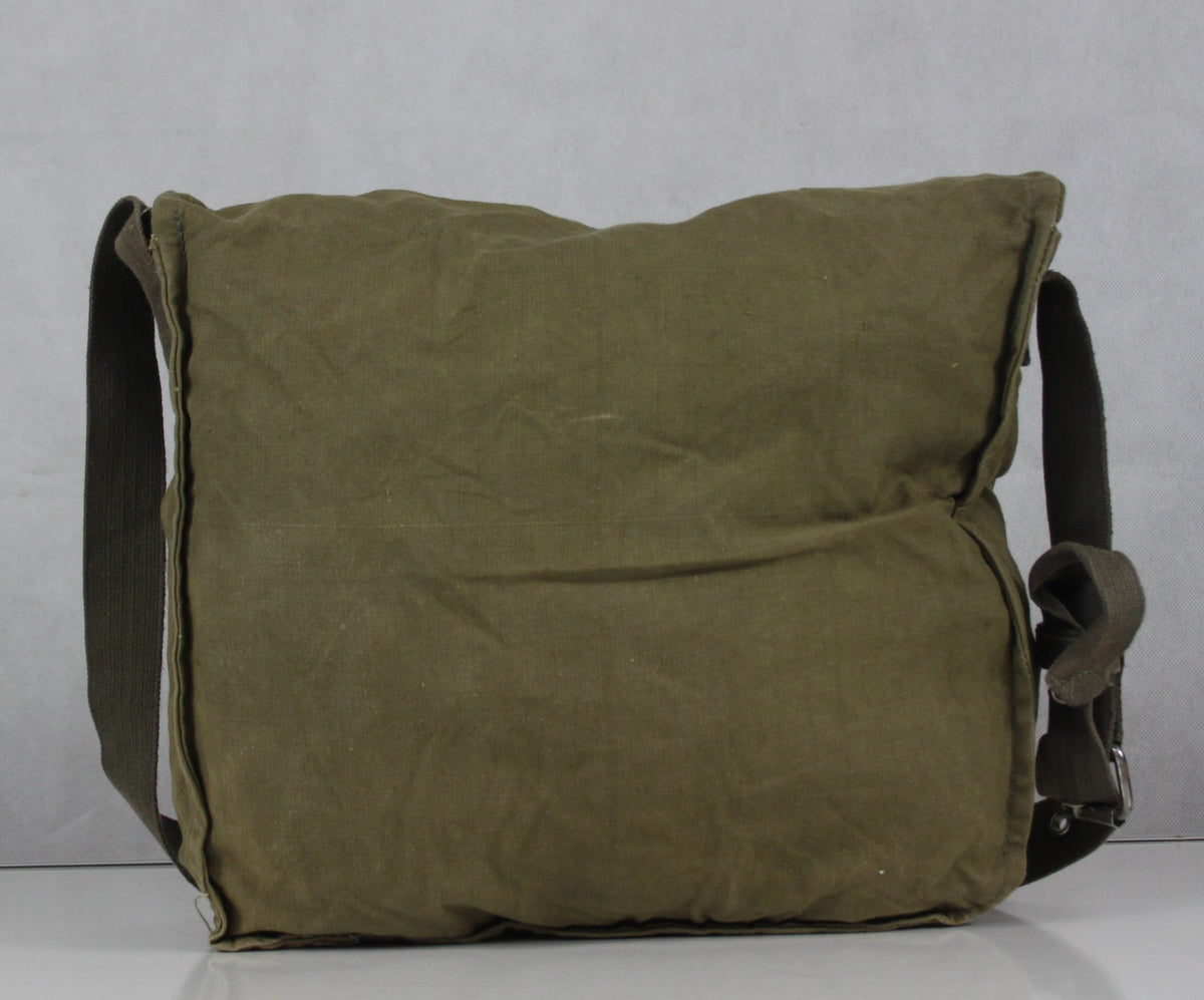 Genuine Surplus Bulgarian Army Side Bag Lightweight Canvas Eyelet Strap (3352