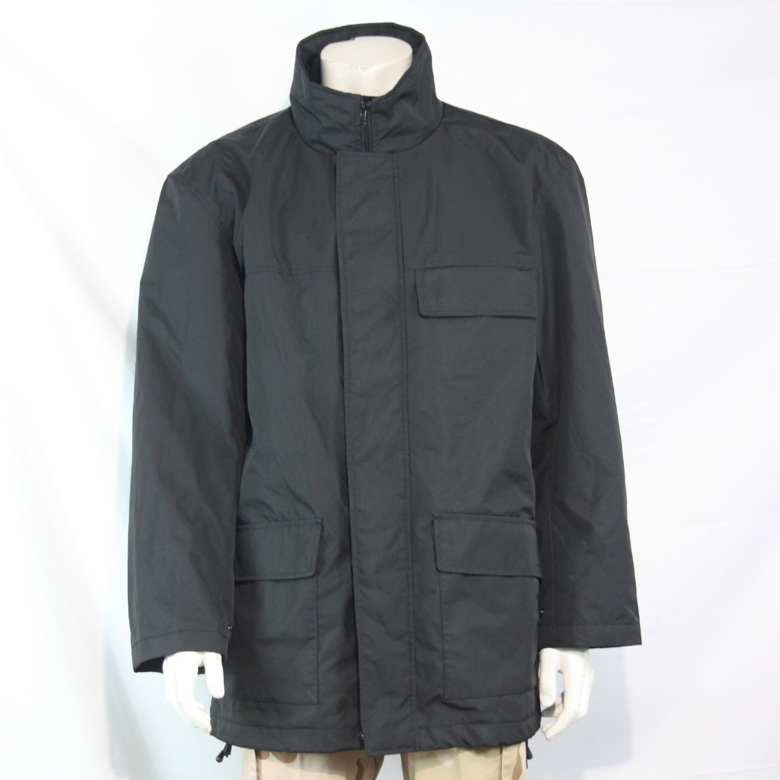 British Police Force Waterproof Jacket Nylon Padded QuiltedGenuine Surplus(3989)
