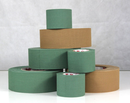 Genuine Surplus Brit Self Adhesive Fabric Scapa Tape Green Tan Sniper Roll