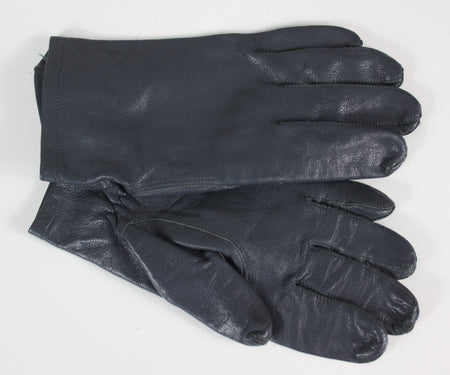 Genuine Surplus German Grey Leather Flight Gloves Aviation Military unlined
