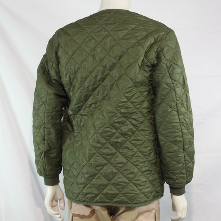 Genuine Surplus Belgian Army Quilted Liner Jacket Thermal Winter Grade 2 (3703)