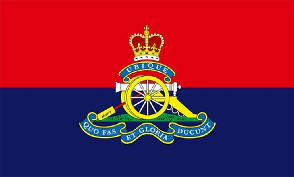 Royal Artillery Printed Polyester Flag 5'x3' British Army Military Forces