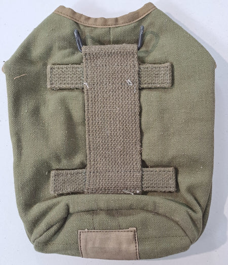 Genuine Surplus French 1960's Vintage Water Bottle Cover Insulated Wool 1598