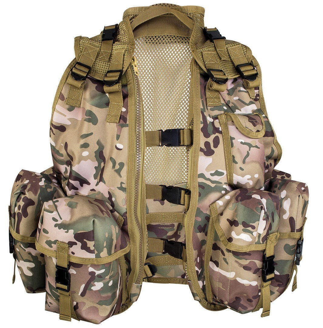 Highlander Cadet Tactical Assault Vest HMTC Camo Waistcoat Army Style