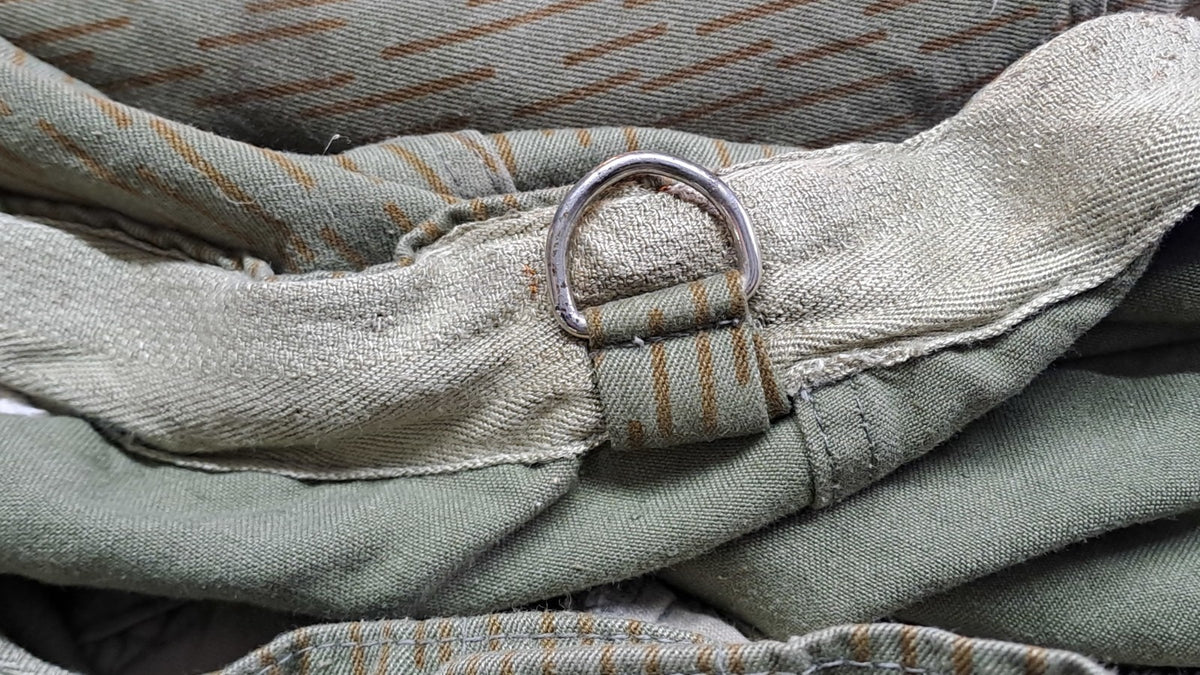 Genuine Surplus East German Army Vintage Rain Drop Camo Trousers Grade 2