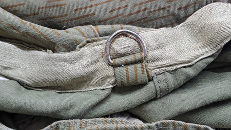 Genuine Surplus East German Army Vintage Rain Drop Camo Trousers Grade 2