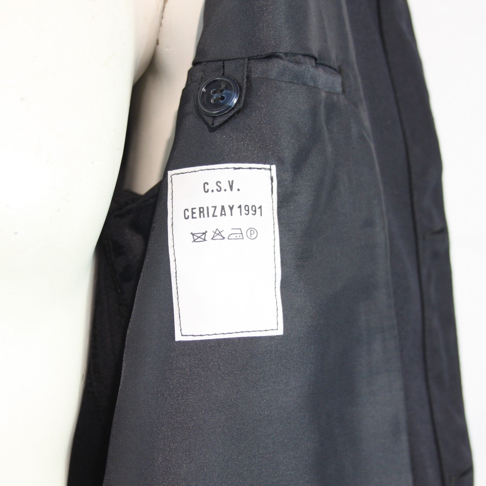 Genuine Surplus French Army Bomber style Dress Jacket Dark Navy 38-40" (3210)