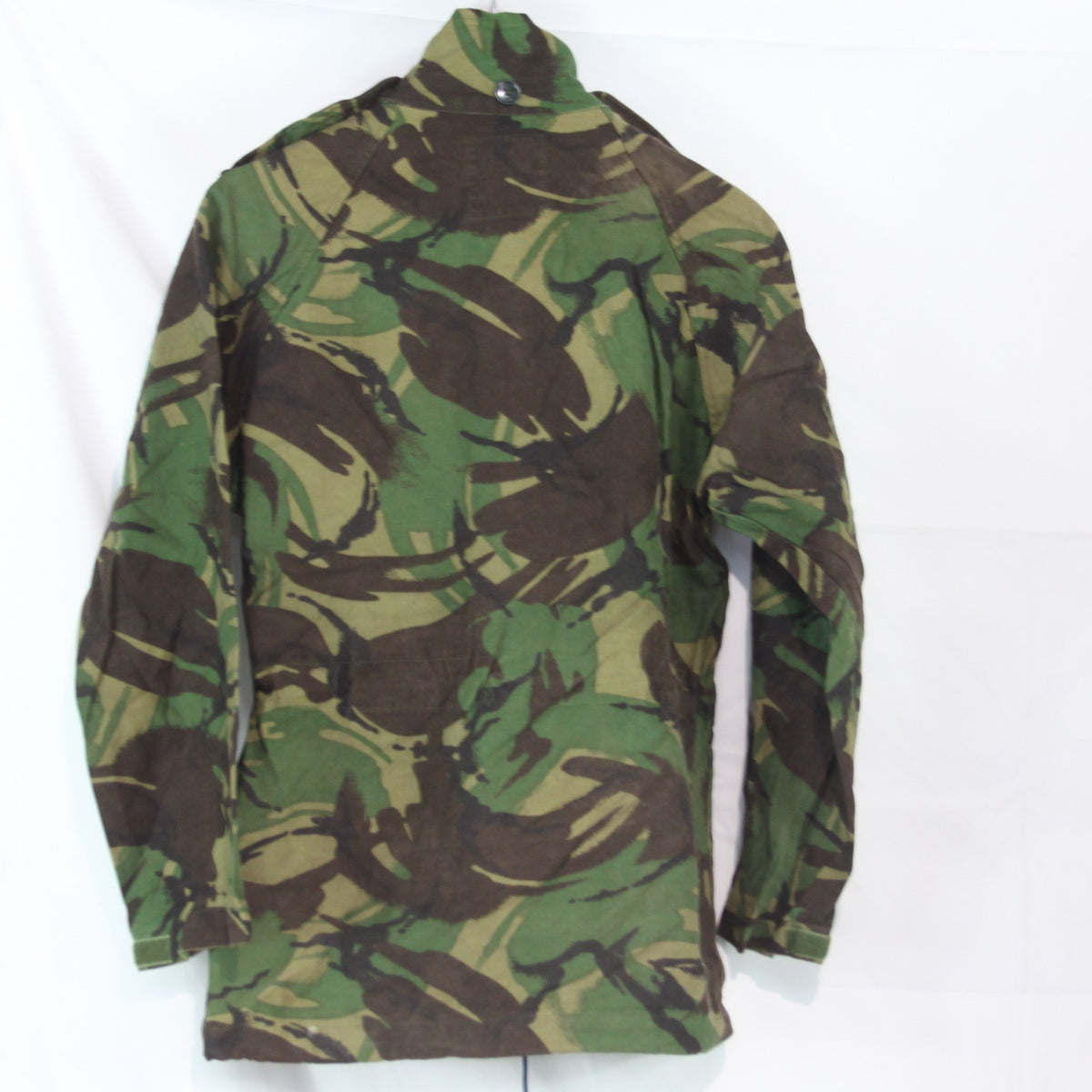 Vintage Camo Jacket British Army Cadet Windproof Smock Genuine Surplus XS (4462)