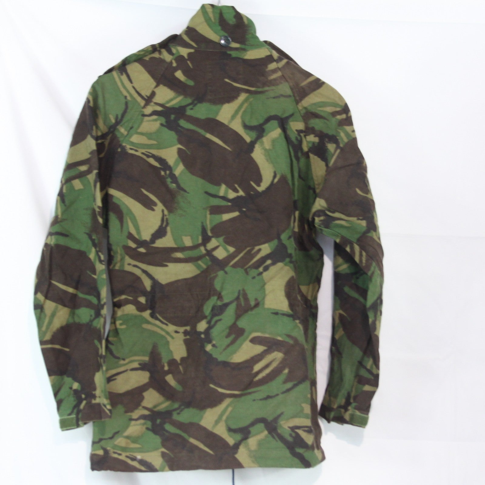 Vintage Camo Jacket British Army Cadet Windproof Smock Genuine Surplus XS (4462)