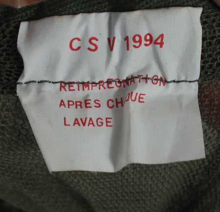 Genuine Surplus French Army Mosquito Head Net Face Cover Hooped Green Netting