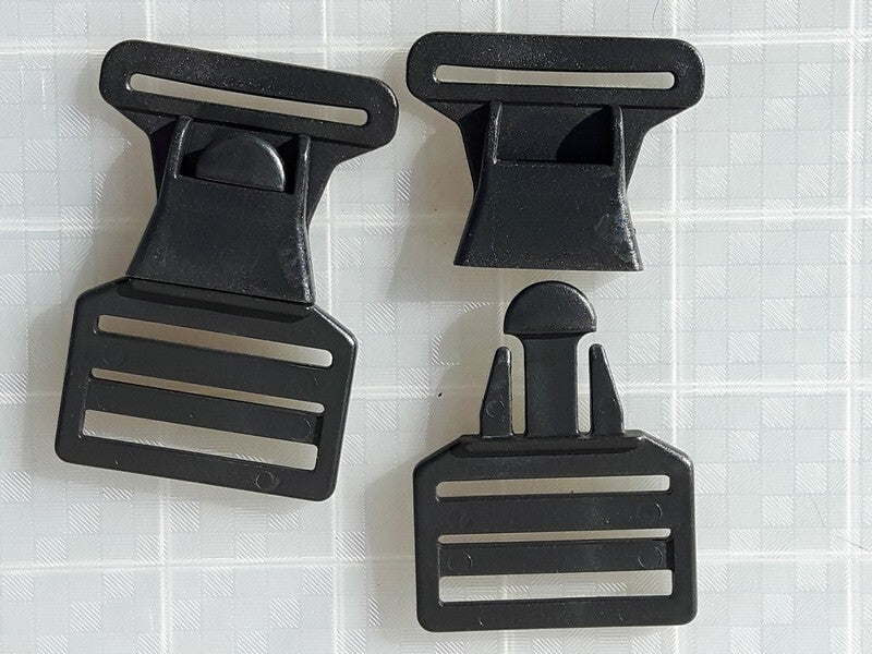Suspender Clip Buckle Quick Release Centre Button For Salopettes Dungarees FCB40