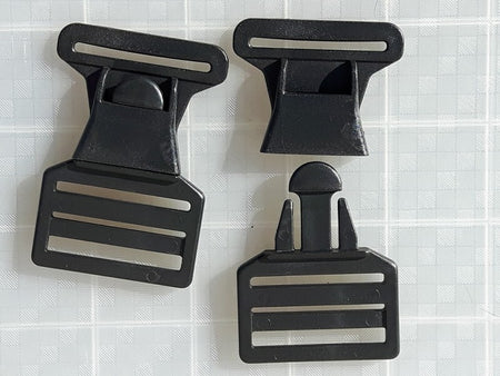 Suspender Clip Buckle Quick Release Centre Button For Salopettes Dungarees FCB40