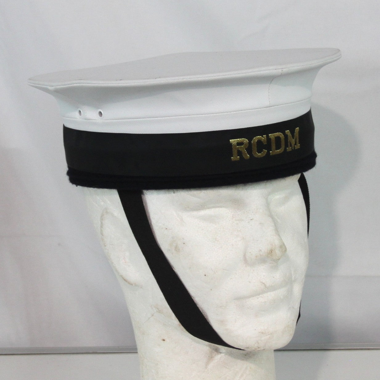 British Royal Navy Mens Dress Hat Pork Pie Hat Genuine Surplus Cap G1 (4458)