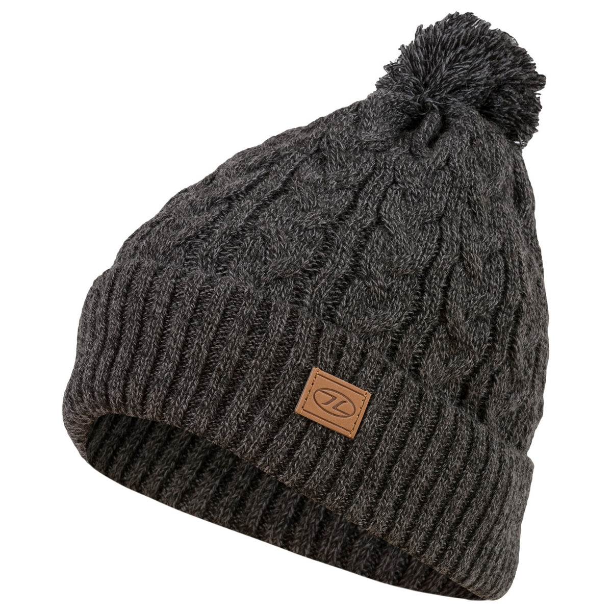 Knitted Bobble Hat Ski Thermal Winter Warm Fleece Lin Green Black Grey Red Yello