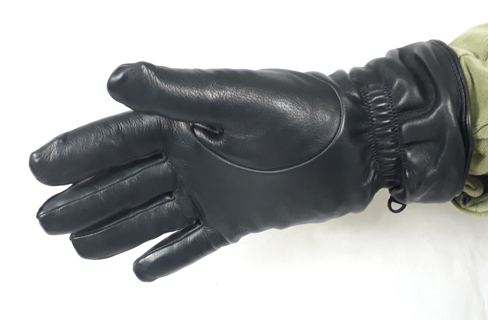 Genuine British Army Black  Mk2 Leather Gloves Gore-tex Lined G1