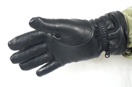 Genuine British Army Black  Mk2 Leather Gloves Gore-tex Lined G1