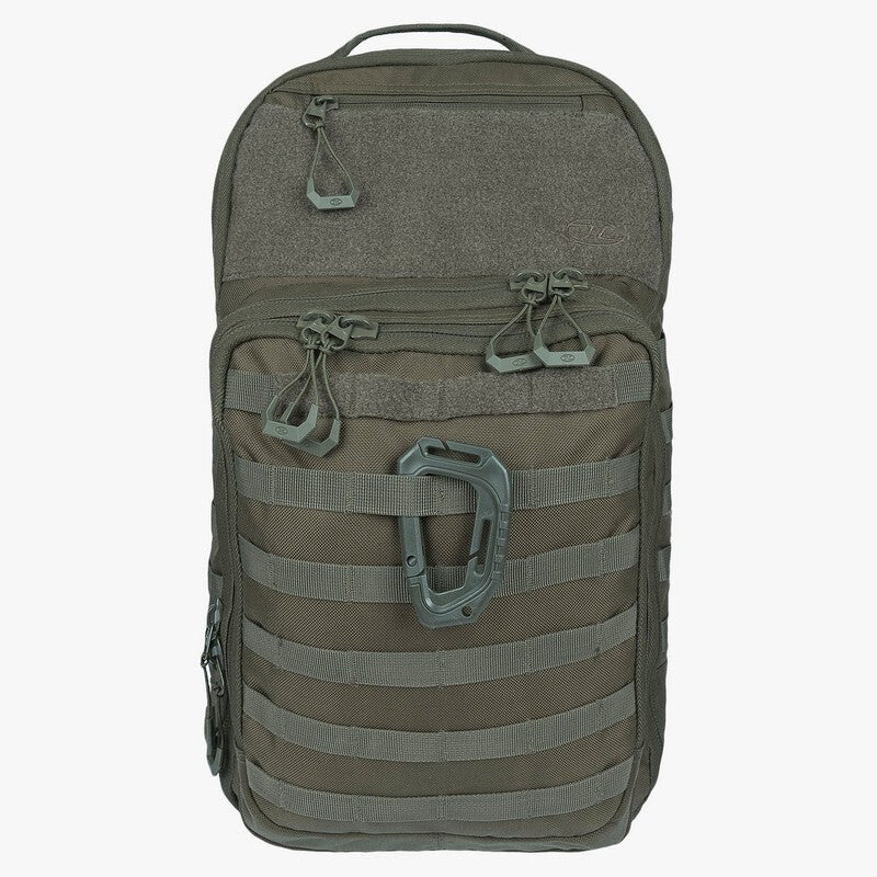Highlander Harrier Backpack 25L Small Grab Bag Rucksack MOLLE CLamshell Opening