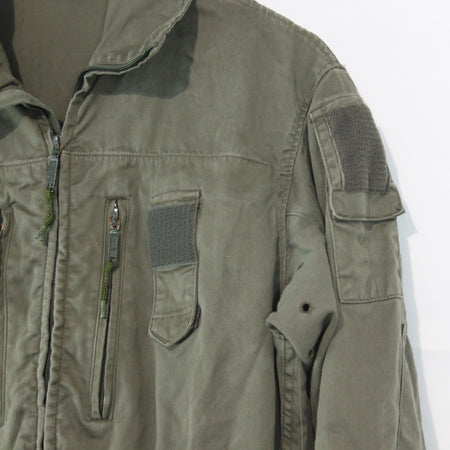French Army AFV Coverall Olive Green Genuine Surplus 36" Chest Xshort (4170)
